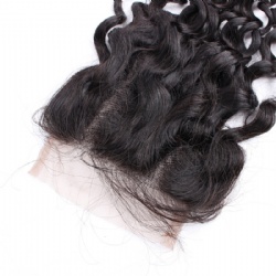 Unprocessed Virgin Hair Curly Lace Closure 4x4